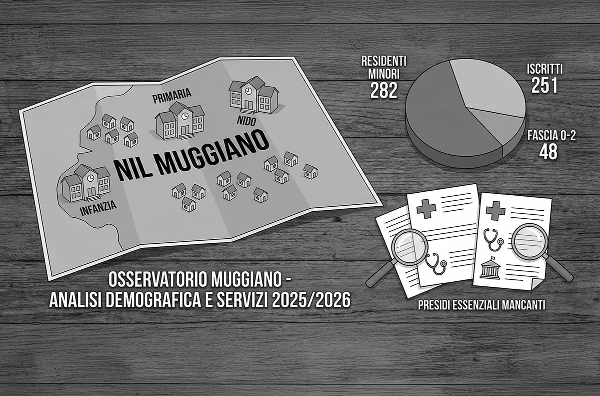 Presìdi essenziali e prossimità dei servizi: il caso Muggiano alla luce dei dati 2025/2026