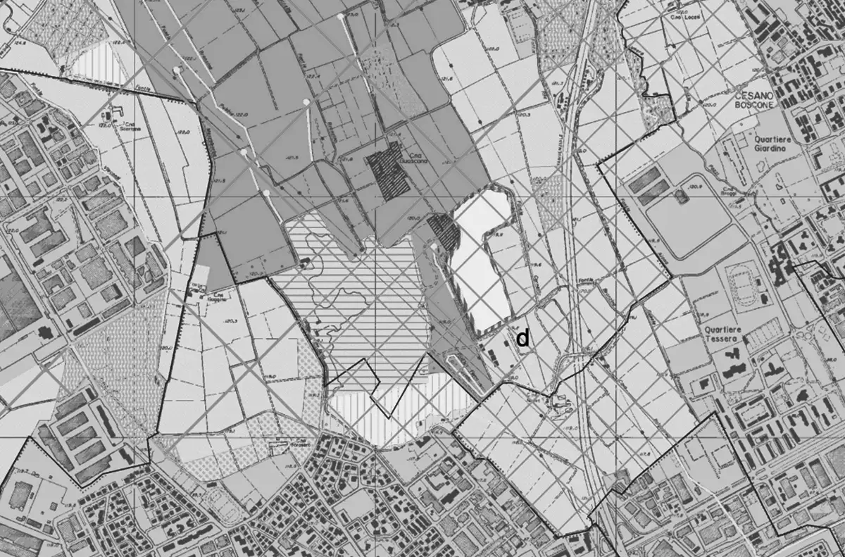 Parco della cava di Muggiano: inquadramento urbanistico e margini di fruizione sociale nel PTC del Parco Agricolo Sud