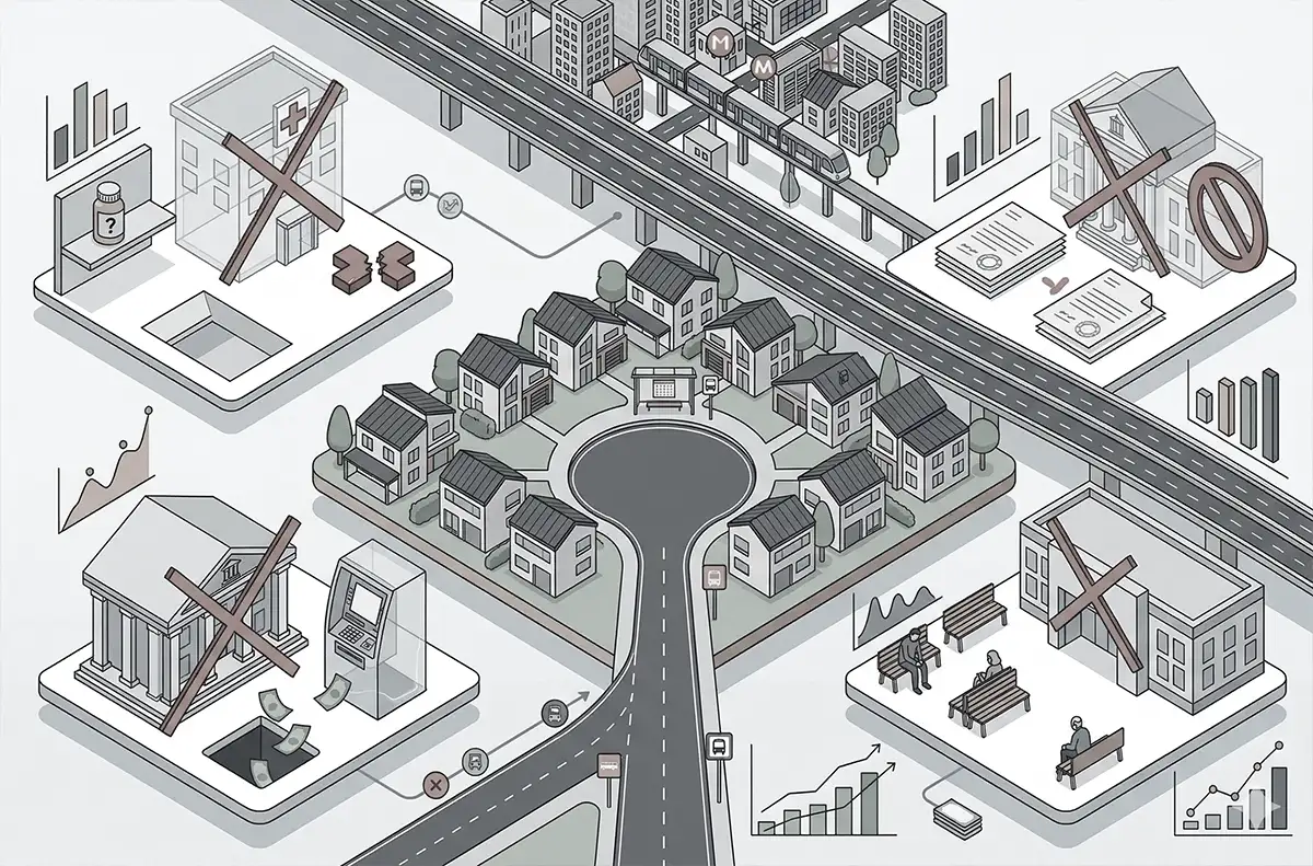 Muggiano, periferia estrema di Milano: la mappa dei servizi che mancano